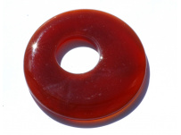 přívěšek - karneol (donut)