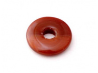 skleněný donut tmavě hnědá