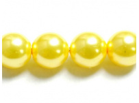perly sytě žlutá